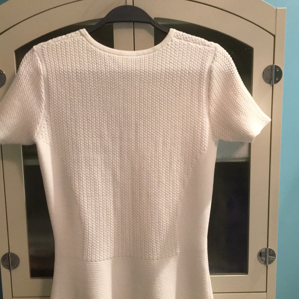 BOSS White Women's Knit Dress - Made in Italy